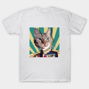 Waldo the conqueror cat T-Shirt